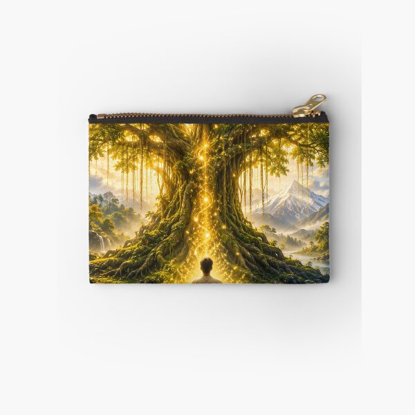 Item preview, Kalpavriksha Wish Fulfilling Tree Art designed and sold by hutofdesigns.