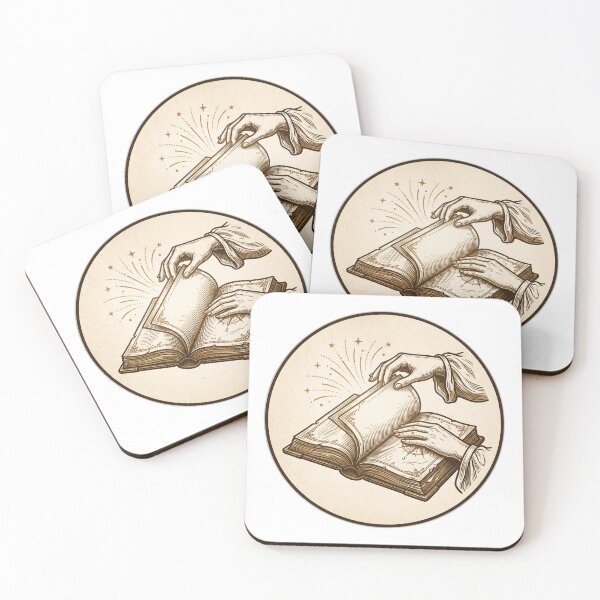 Item preview, The Page Turner - Antique Book Hands designed and sold by ryanguas.