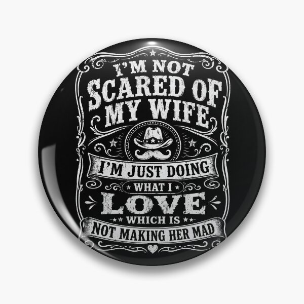 Item preview, I’m Not Scared of My Wife Shirt, I’m Just Doing What I’m Told Tee, Funny Husband Marriage Humor Gift designed and sold by THREE LITTLE BEANS.