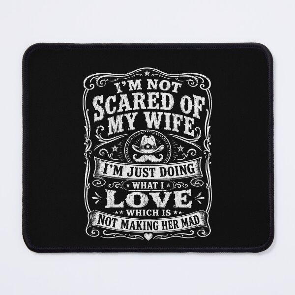 Item preview, I’m Not Scared of My Wife Shirt, I’m Just Doing What I’m Told Tee, Funny Husband Marriage Humor Gift designed and sold by THREE LITTLE BEANS.