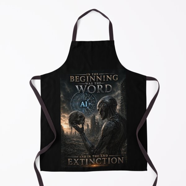 Item preview, AI - In the beginning was the word and in the end extinction designed and sold by MetusArt.