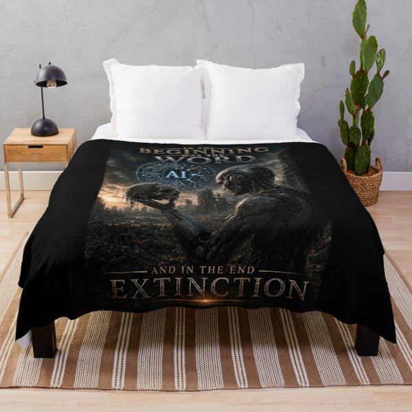 Item preview, AI - In the beginning was the word and in the end extinction designed and sold by MetusArt.