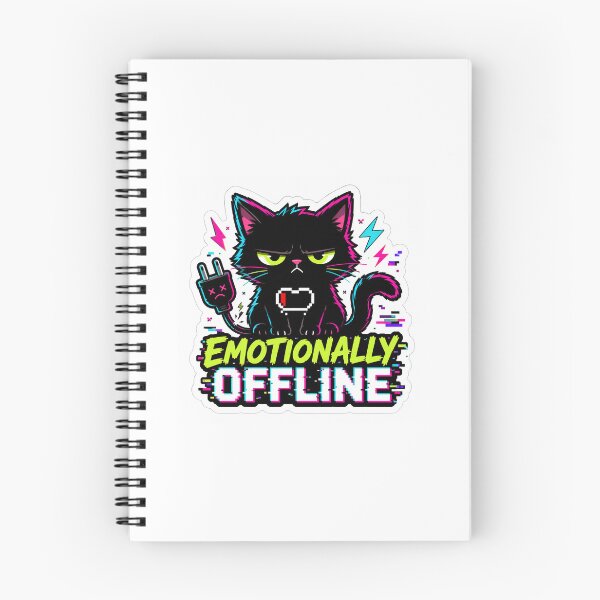 Item preview, Grumpy Cat Emotionally Offline designed and sold by MohamedAbozaid1.