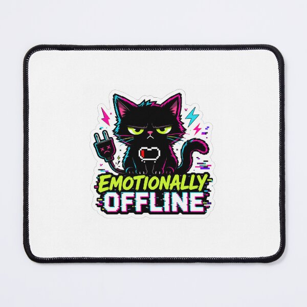 Item preview, Grumpy Cat Emotionally Offline designed and sold by MohamedAbozaid1.