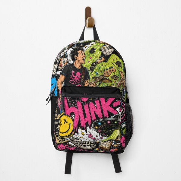 Item preview, Blink-182 Pop Punk UFO Collage T-Shirt | Alien Abduction Punk Rock Graphic Tee designed and sold by curiouschimp.