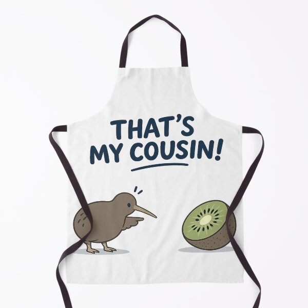 Item preview, That's My Cousin! – Funny Kiwi Pun designed and sold by Kleksi.