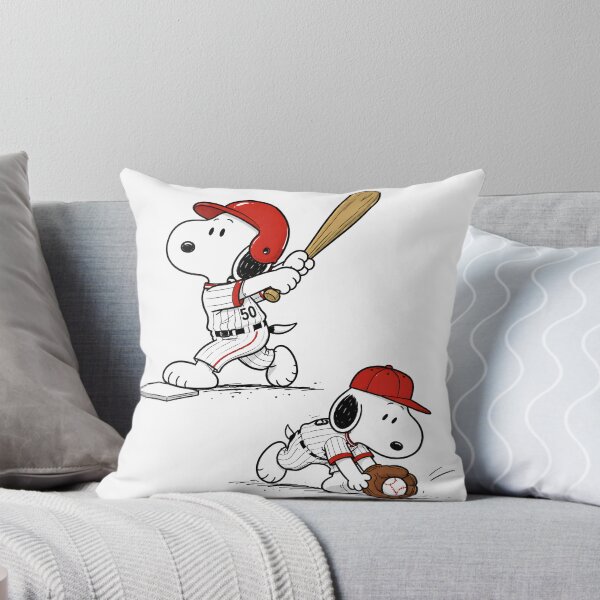 Item preview, Baseball Snoopy Vintage Cartoon Batter & Catcher Sports Design designed and sold by artizallart.
