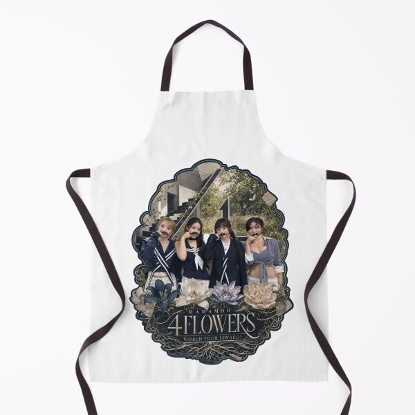 Item preview, MAMAMOO 4 Flowers tour vintage floral aesthetic shirt design designed and sold by Valereekmerch.