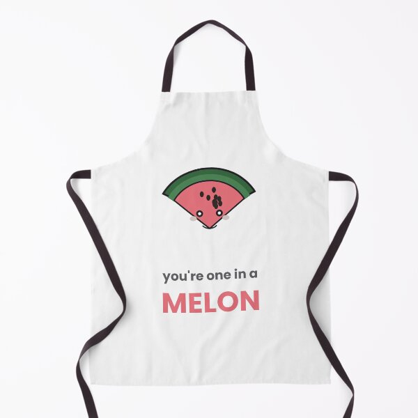 Item preview, You're One In A Melon Funny Fruit Pun Sticker designed and sold by QuirkyCartel.