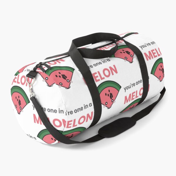 Item preview, You're One In A Melon Funny Fruit Pun Sticker designed and sold by QuirkyCartel.