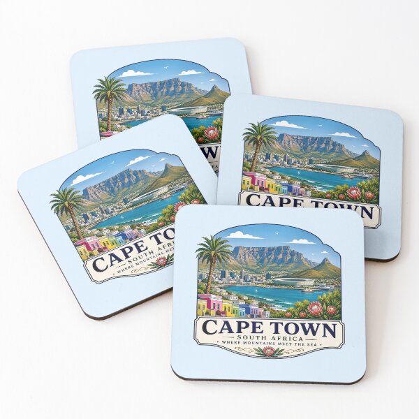 Item preview, Cape Town, South Africa - Table Mountain designed and sold by Myra365Art.