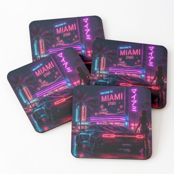 Item preview, Miami 2150 – Special Edition | Ultra Realistic Cyberpunk City | Neon Atlas designed and sold by NSAstore.