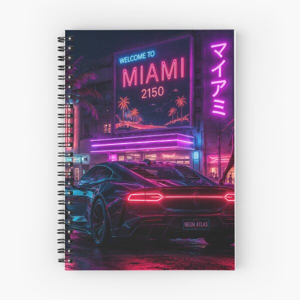 Item preview, Miami 2150 – Special Edition | Ultra Realistic Cyberpunk City | Neon Atlas designed and sold by NSAstore.