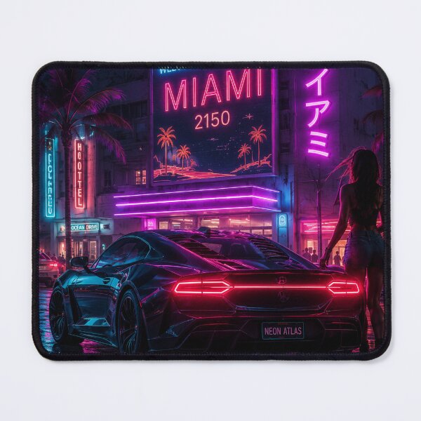 Item preview, Miami 2150 – Special Edition | Ultra Realistic Cyberpunk City | Neon Atlas designed and sold by NSAstore.
