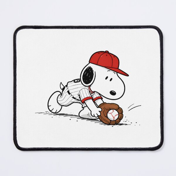 Item preview, Baseball Snoopy Catcher Graphic, Vintage Cartoon Sports Design designed and sold by artizallart.
