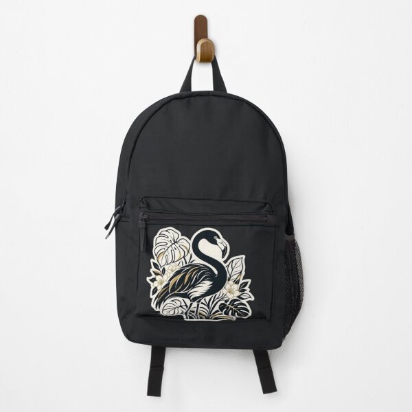 Item preview, Black Flamingo – Gothic Tropical Illustration designed and sold by Roberta Calabrese.