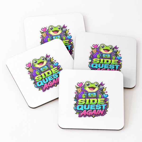 Item preview, Gaming Frog Side Quest Again designed and sold by MohamedAbozaid1.