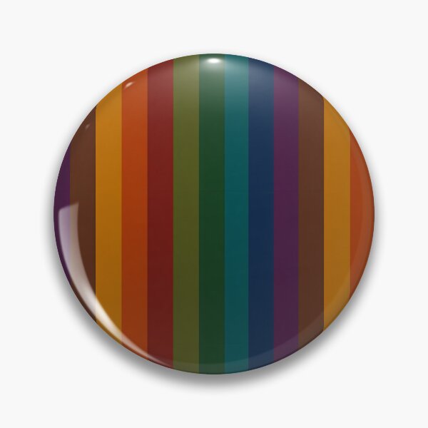 Item preview, Deep autumn colour palette stripe design designed and sold by KLflorals.