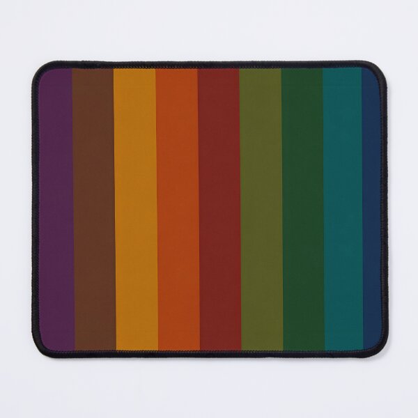 Item preview, Deep autumn colour palette stripe design designed and sold by KLflorals.