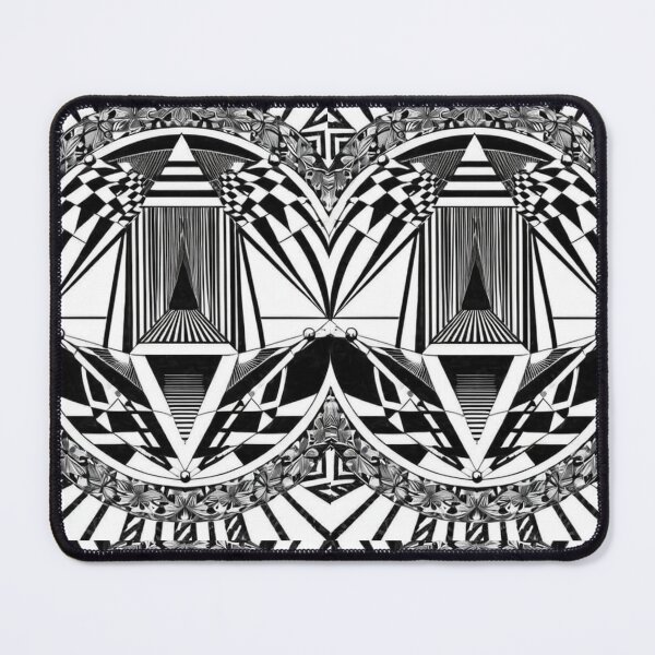 Item preview, Art - Abstract Geometric Composition, Exploration of Visual Perception designed and sold by Reverso-Design.