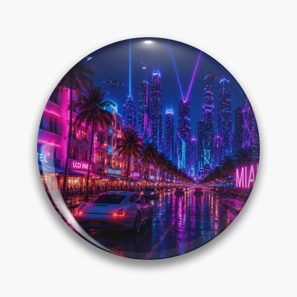 Item preview, Miami 2150 – Special Edition | Ultra Realistic Cyberpunk City | Neon Atlas designed and sold by NSAstore.