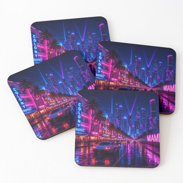 Item preview, Miami 2150 – Special Edition | Ultra Realistic Cyberpunk City | Neon Atlas designed and sold by NSAstore.