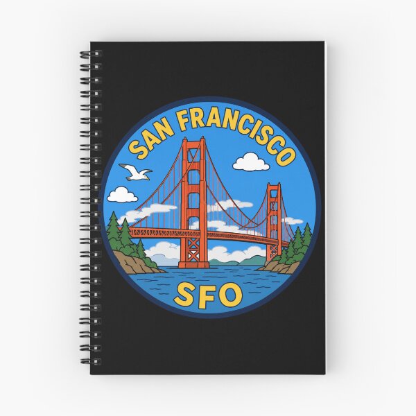 Item preview, San Francisco SFO Airport Code Travel Sticker designed and sold by Martin's_Design.