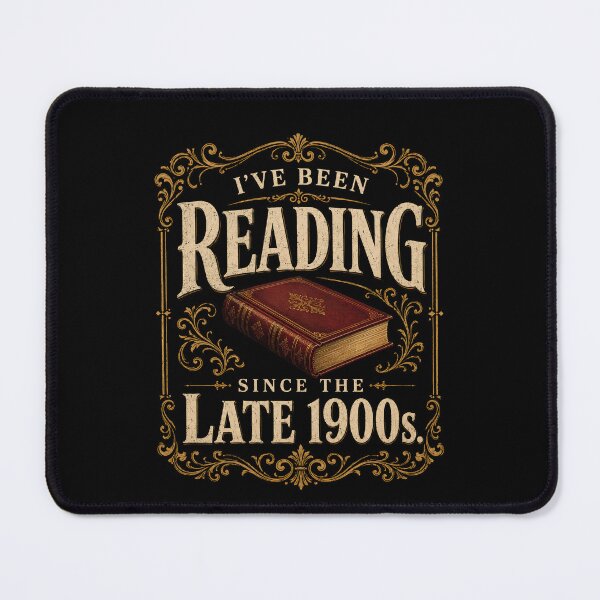 Item preview, I've Been Reading Since the Late 1900s Shirt, Vintage Book Lover T-Shirt, Funny Reader Tee, Librarian Gift, Retro Bookish  designed and sold by THREE LITTLE BEANS.