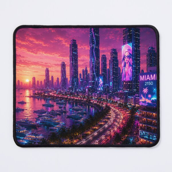 Item preview, Miami 2150 – Special Edition | Ultra Realistic Cyberpunk City | Neon Atlas designed and sold by NSAstore.