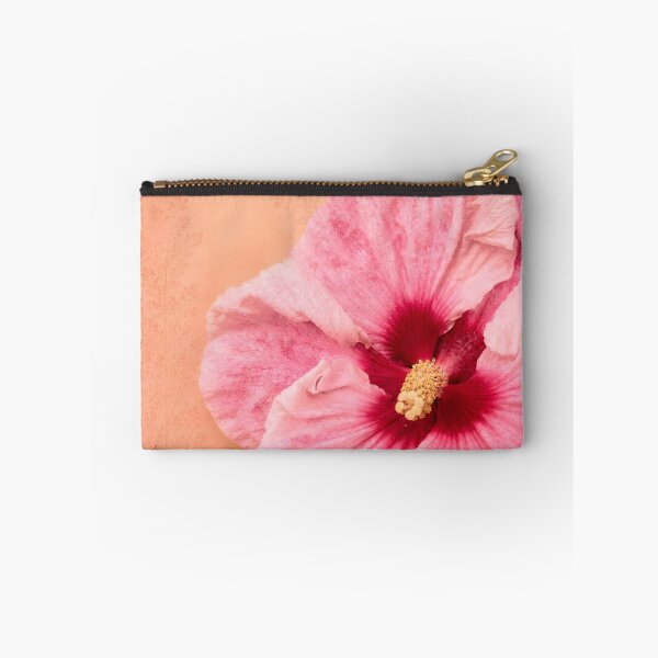 Item preview, Pink Hibiscus Bloom | Vintage Botanical Floral Art Print designed and sold by Violafleurviolett.