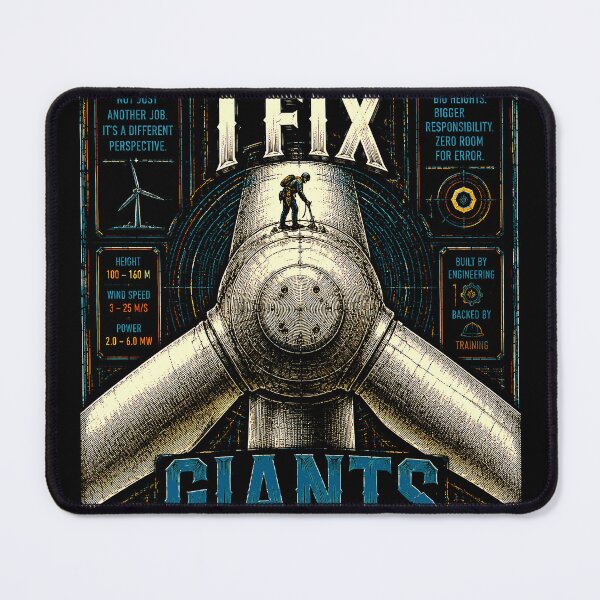 Item preview,  I Fix Giants For A Living Wind Turbine Tech designed and sold by RoyalOrderGallery.