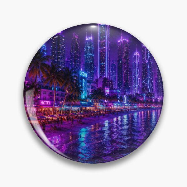 Item preview, Miami 2150 – Special Edition | Ultra Realistic Cyberpunk City | Neon Atlas designed and sold by NSAstore.