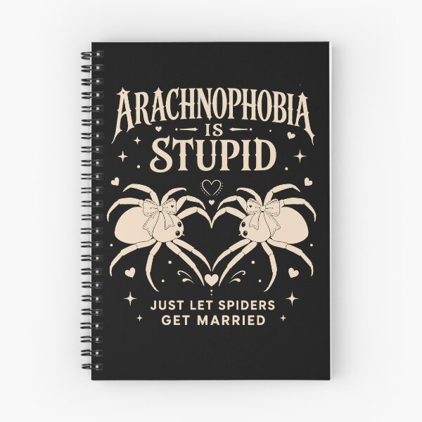 Item preview, Arachnophobia Is Stupid Just Let Spiders Get Married Shirt, Funny Spider Shirt, Halloween Humor Tee, Goth Spider Lover Gift designed and sold by THREE LITTLE BEANS.