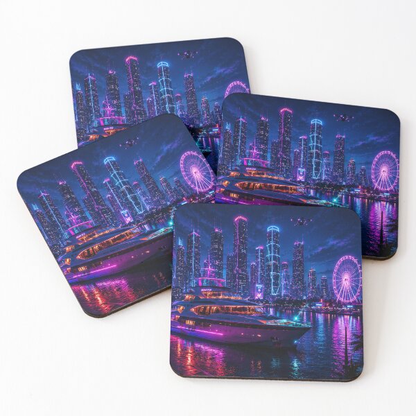 Item preview,  Miami 2150 – Special Edition | Ultra Realistic Cyberpunk City | Neon Atlas designed and sold by NSAstore.