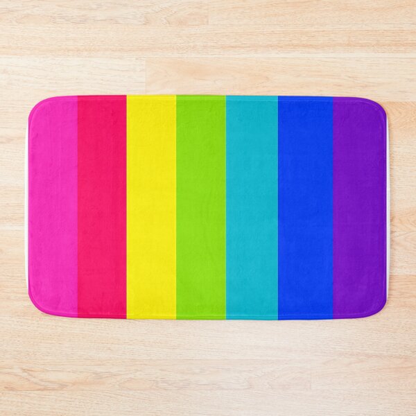 Item preview, Bright winter colour palette stripe design designed and sold by KLflorals.