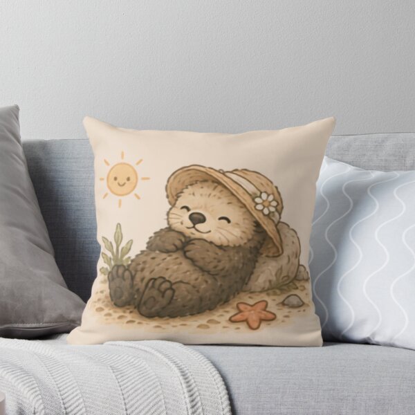 Item preview, Summertime Sea Otter designed and sold by MellowMunchkins.