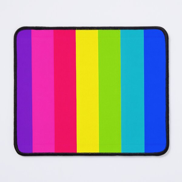 Item preview, Bright winter colour palette stripe design designed and sold by KLflorals.