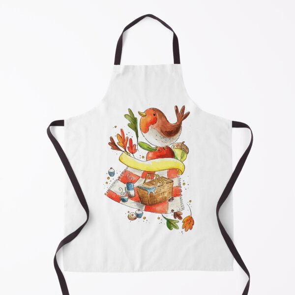 Item preview, Fall Picnic Cute Whimsical Woodland Animals Autumn Art designed and sold by VickyKuhnart.