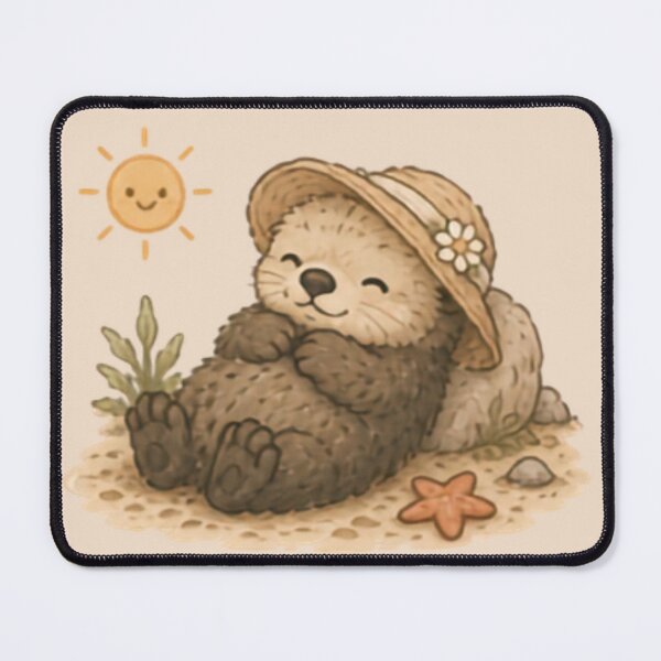 Item preview, Summertime Sea Otter designed and sold by MellowMunchkins.
