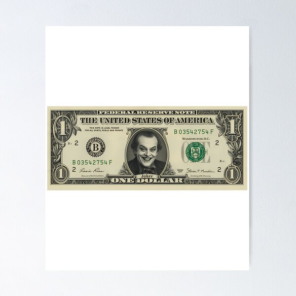 Item preview, Face On Dollar Bill designed and sold by messiona.