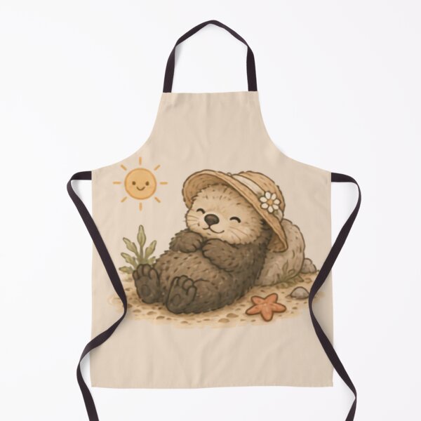 Item preview, Summertime Sea Otter designed and sold by MellowMunchkins.