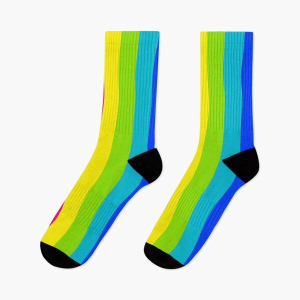 Item preview, Bright winter colour palette stripe design designed and sold by KLflorals.