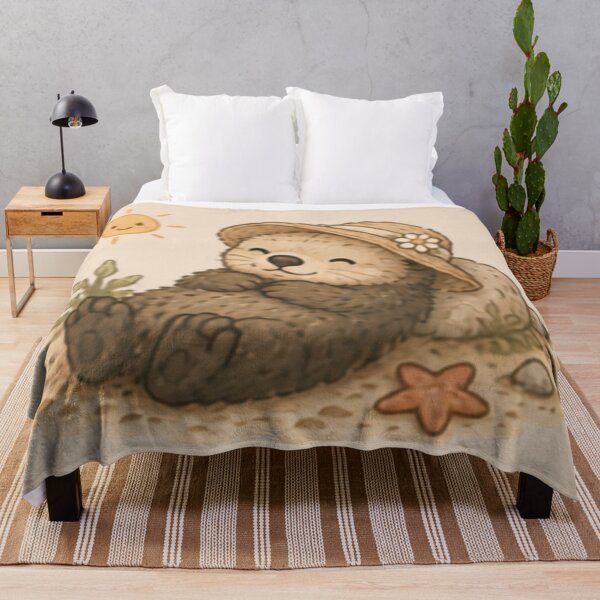 Item preview, Summertime Sea Otter designed and sold by MellowMunchkins.