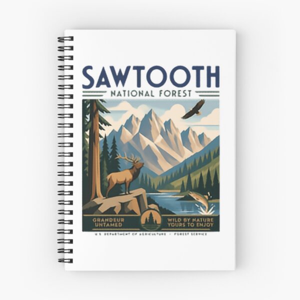 Item preview, Sawtooth National Forest Grander Untamed Wild By Nature Yours To Enjoy Idaho Wilderness Hiking Camping Nature designed and sold by Simsimah26Parks.