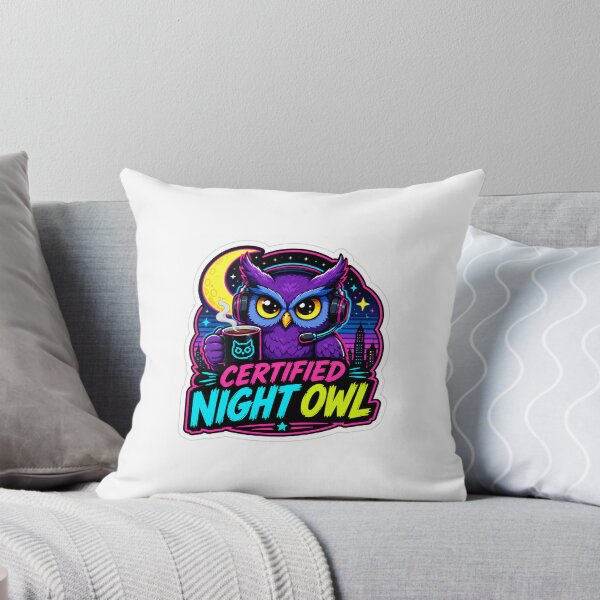 Item preview, Certified Night Owl Gamer designed and sold by MohamedAbozaid1.