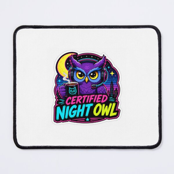 Item preview, Certified Night Owl Gamer designed and sold by MohamedAbozaid1.