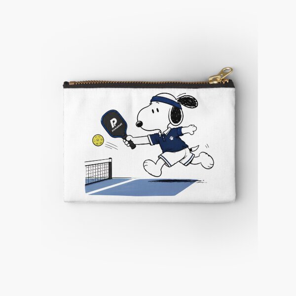 Item preview, Pickleball Snoopy Graphic, Funny Cartoon Paddle Sports Design designed and sold by artizallart.