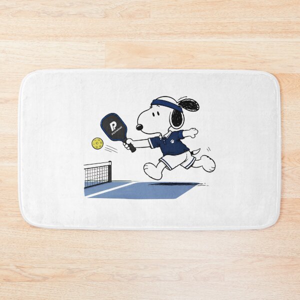 Item preview, Pickleball Snoopy Graphic, Funny Cartoon Paddle Sports Design designed and sold by artizallart.