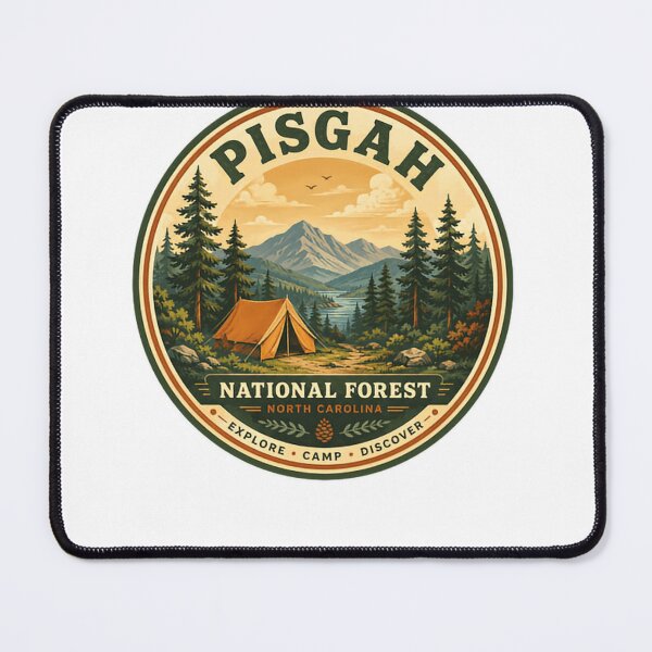 Item preview, Pisgah National Forest North Carolina Explore Camp Discover Outdoors Camping Adventure designed and sold by Simsimah26Parks.