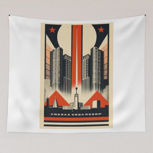Item preview, Art - Abstract Geometric Composition, Legacy of Russian Constructivism designed and sold by Reverso-Design.